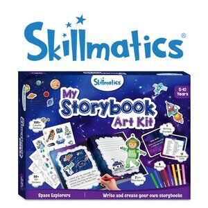 New Skillmatics My Storybook Art Kit Space Story Writing Stickers Creative